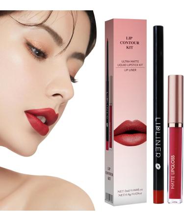  G n rique Lip Contour Pencil - Lip Contour Set with Tint - Long-Lasting Kit - For Women and Girls Beauty Summer Winter Outdoor Outings The - Buy Online on GoSupps.com