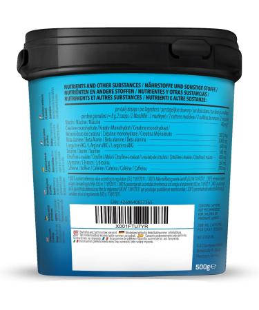 BODYLAB24 Concentrated Pre-Workout Booster Orange 500g | Energy Booster with Creatine Beta-Alanine & Caffeine for Maximum Power & Endurance - Buy Online on GoSupps.com