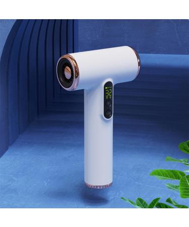 Cordless Hair Dryer 3 Speeds 3 Temp USB Rechargeable Hair Dryer with Digital Screen Portable Lightweight Design Small Blow Dryer for Travel Camping Hair Drying