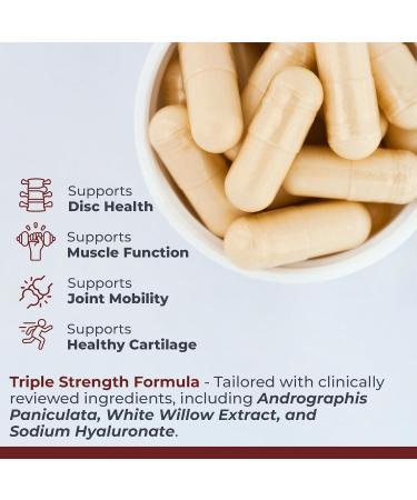 Quantum Joint & Cartilage Support Supplement - Enhance Mobility & Muscle Health for Men & Women - Gluten Free Plant-Sourced Non-GMO - 90 Capsules - Buy Online on GoSupps.com
