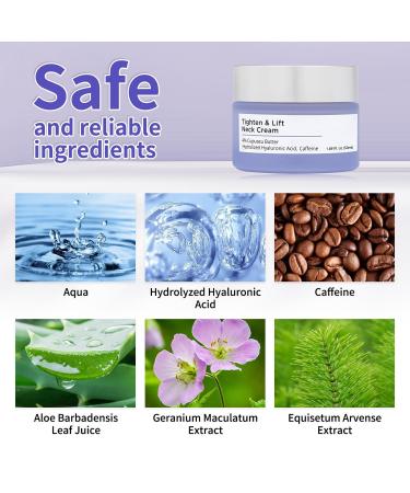 Neck Firming Cream | Anti-Aging Solution for Tightening & Lifting Sagging Skin | Hydrating Formula to Reduce Fine Lines & Wrinkles - Buy Online on GoSupps.com