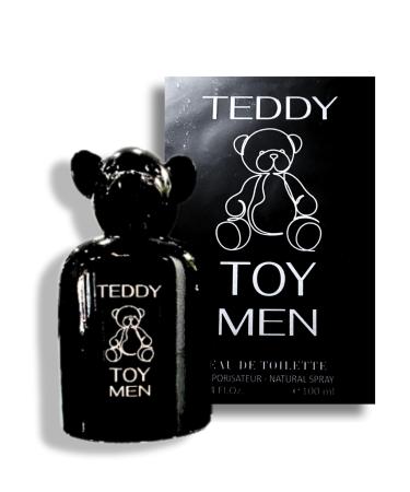 TEDDY TOY MEN EAU DE TOILETTE 3.4 FL. OZ. Woody Spicy fragrance for men.