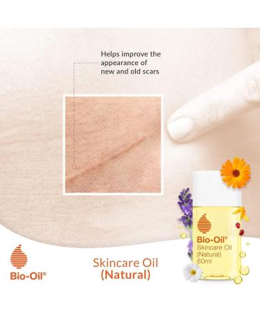 Bio-Oil Natural Skincare Oil - 100% Natural Formula - 125ml - Reduce Scars, Stretch Marks, Uneven Skin Tone - Buy Online on GoSupps.com