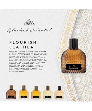 Flourish Leather - Parfum Spray - For Men - by Al-Rehab Oriental - 75ml(2.53 Fl Oz) - Buy Online on GoSupps.com