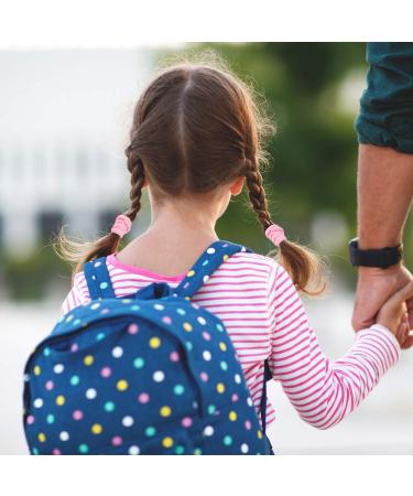 Whaline 120PCS Baby Hair Ties - Multicolor Mini Hair Bands for Girls Infants Toddlers - 2.5cm Diameter - Seamless Hair Elastics ponytail holders (6 Colors) - Buy Online on GoSupps.com