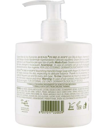  Avenil Avenil Pure & Soft Argan & Vitamin E Nourishing Hand & Face Soap 300 ml - Buy Online on GoSupps.com