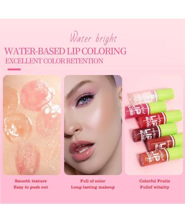 Buy Mini Lip Oil Lip Glaze - 6 Colors Hydrating & Moisturizing Tinted Plumping Gloss | Long Lasting Shine & Nourishing Formula - Buy Online on GoSupps.com