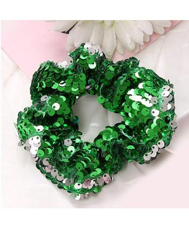 Lurrose 3pcs Sequin Mermaid Hair Scrunchies | Elastic Hair Ropes for Girls - Stylish & Durable - Buy Online on GoSupps.com