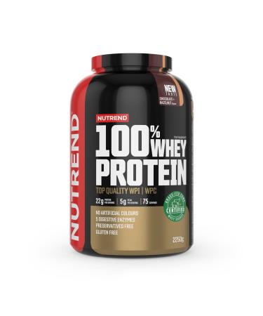 Nutrend 100% Whey Protein, Chocolate & Hazelnut - 2250g