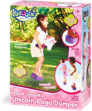 Kidoozie Foam Unicorn Pogo Jumper | Fun & Safe Play for All Ages | Encourages Active Lifestyle | Squeaky Sounds | 250lb Capacity - Buy Online on GoSupps.com