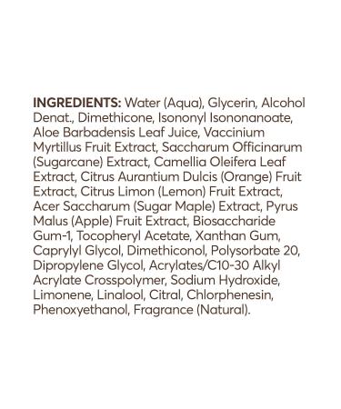 FOUND Skincare Green Tea & Apple AHA Nighttime Face Gel - 1oz | Pore Care & Natural Exfoliation | 90% Natural Formula - Buy Online on GoSupps.com