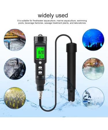 KENANLAN Portable Digital Dissolved Oxygen Meter Analyzer | 0.0-40.0 Mg/l DO Pen for Accurate Water Quality Measurement - International Shipping Available - Buy Online on GoSupps.com