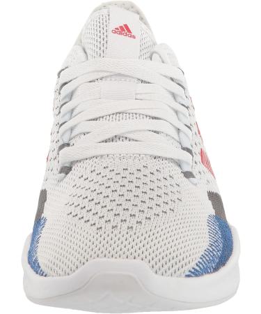 adidas Men's Fluidflow 2.0 Running Shoe 10.5 - Ftwr White/Vivid Red/Grey Five - Buy Online on GoSupps.com