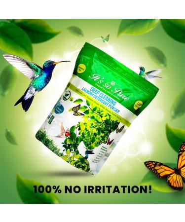 Buy It s So Pure All Natural Laundry Detergent Powder Deep Cleaning Non-toxic Vegan Fragrance Free for Sensitive Skin 100 Loads HE Compatible - Buy Online on GoSupps.com