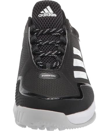 adidas Men's Icon 7 Turf Baseball Shoe 12 - Black/White/Silver Metallic - Buy Online on GoSupps.com