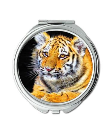 Mirror Travel Mirror animal beast big cat pocket mirror portable mirror