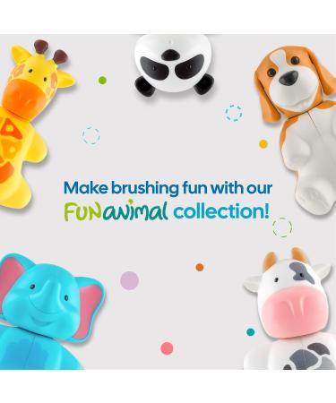 Flipper Fun Animal Turtle Toothbrush Cover | Kids Suction Cup Toothbrush Holder | Stylish Bathroom Toothbrush Holder - Buy Online on GoSupps.com