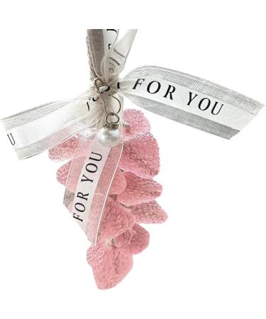 Savon Visage en Forme de Fraise | Savon Visage sur Cordon | Nettoyant Eclaircissant Decoratif Hydratant Pour Soin Peau Hommes Femmes Mains Corps - Buy Online on GoSupps.com