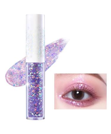 Erinde Liquid Glitter Eyeshadow Set - 4PCS | Pigmented, Long Lasting, Quick Drying | Korean Eye Makeup with Under Eye Shadow Bling | Easy to Apply & Loose Glitter Glue included - Buy Online on GoSupps.com