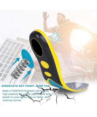 Super Shock Absorption Insoles for Plantar Fasciitis | Arch Support & Heel Pain Relief | Protects Candy from Crushing - Buy Online on GoSupps.com