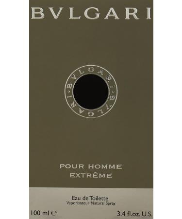 Bvlgari Extreme Pour Homme Eau De Toilette Spray for Men 3.4 Ounce - Buy Online on GoSupps.com