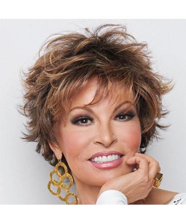 Short Blonde Pixie Wig for Women | 25cm Synthetic Hair Wig - Natural Curls & Full Volume - Buy Online on GoSupps.com