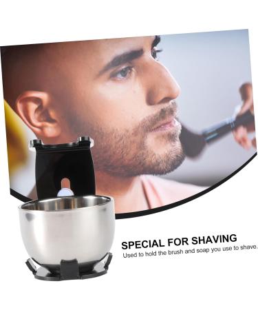 Minkissy Brush Holder - Stylish Razor Stand & Shaving Soap Container for Men | Perfect Beard Care Accessory - Buy Online on GoSupps.com