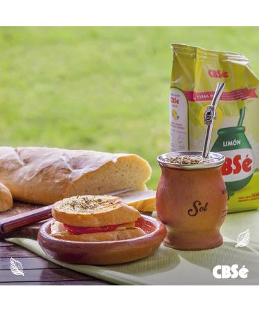  Yerbee CBS Yerba Mate Guaran 2x0.5kg + CBS Yerba Mate Lemon 0.5 kg Mate Tea from Argentina Invigorating and energizing drink - Buy Online on GoSupps.com