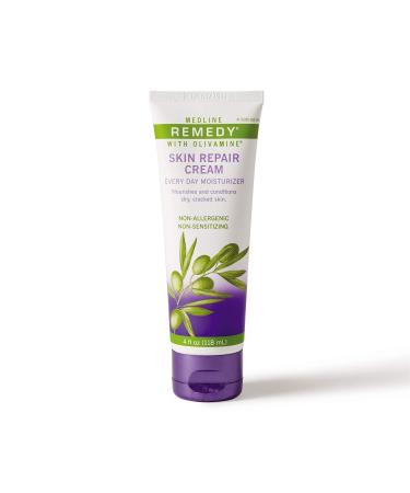 Medline Medline Remedy Skin Repair Cream Every Day Moisturizer With Olivamine 4 Oz