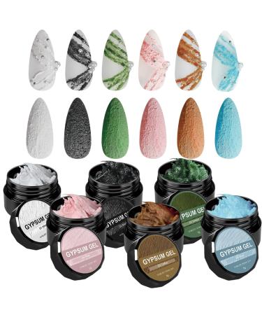 G n rique Sculpting Gel Nail - Flexible Detail Gel Vibrant Sculpting Polish | Professional Enhancement Texture Smooth Modeling Compound for Artistic Manicures Beginner Creativity