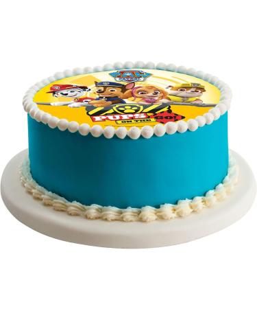 Buy Paw Patrol Edible Cake Toppers - 20cm Set + 20 Muffin Upleater - Children's Birthday Decoration - Buy Online on GoSupps.com