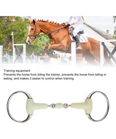 Flexman Stainless Steel Horse Bit with Rubber Wrap - Fruit Flavored Happy Mouth Bit for Training & Racing - International Shipping Available - Buy Online on GoSupps.com