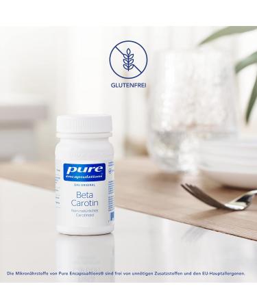 Pure Encapsulations Beta Carotene - 90 Soft Gelatin Capsules | Natural Antioxidant Supplement for Healthy Vision & Skin - International Shipping Available - Buy Online on GoSupps.com