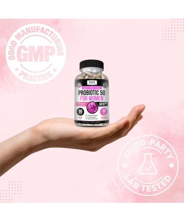 Kaya Naturals Probiotic 50 Billion CFU - Probiotics for Women Probiotics for Men and Adults Natural - Gut Health & Immune Support Supplement - Provides Digestive Support - 60 Vegetable Capsules 60 Count (Pack of 1) - Buy Online on GoSupps.com