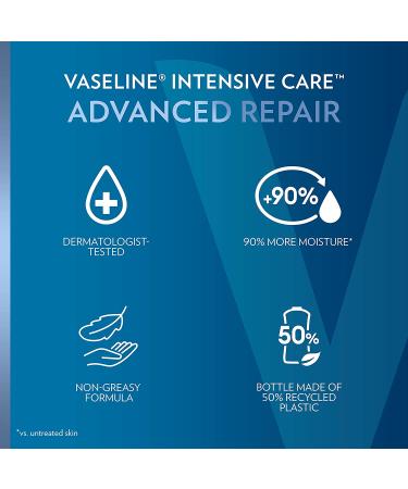 Vaseline Intensive Care Advanced Repair Unscented Body Lotion 20.3 oz - Pack of 3 - Buy Online on GoSupps.com
