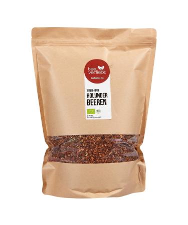 FRUTEG For t de th bio rooibos et des lastiques 1000 g | LOSER RED BUSH Tea - Free Cafeine | Berres fruit es & Roibusch pic | De l'agriculture biologique certifi e | 1 kg