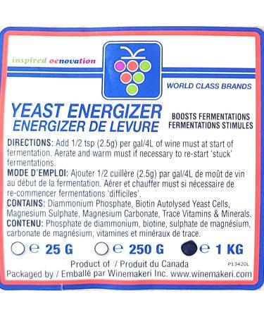 Yeast Energizer 1kg - Buy Online on GoSupps.com