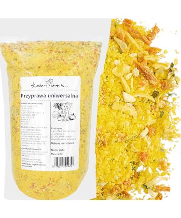 Kuchnia Zdrowia - All-purpose spice - Aromatic spice - Preservative and gluten free - Vegan - Leak-proof packaging with zipper - Doypack: (250 Grams)