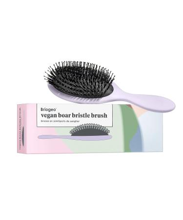Briogeo Vegan Boar Bristle Hair Brush - Ideal for Long, Short, Thick, Thin, Curly, Straight, and Wavy Hair - Buy Online on GoSupps.com