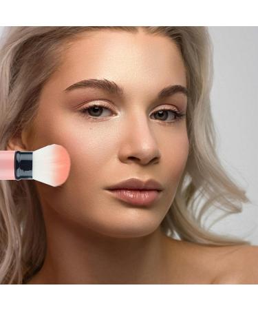 Blusher Brush Soft Powder Makeup Brush for Face Retractable Kabuki Brush Retractable Powder Brush for Powder Mineral Foundation Blending Blush Buffing Makeup Brush Aluminum Handle Pink - Buy Online on GoSupps.com