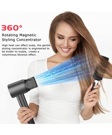 High Velocity Hair Dryer - Intelligent Heat Control for Fast Drying & Precise Styling | 200M Ionic Blow Dryer for All Hair Types - Buy Online on GoSupps.com