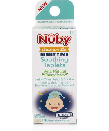 Dr. Talbot's Chamomile Night Time Soothing Tablets for 3m+ | 140 Tablets | Natural Sleep Aid - Buy Online on GoSupps.com