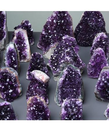 Room Decoration Natural Deep Purple Quartz Uruguayan Amethyst Cluster Thy Stone Crystal Cluster Office OrnamentsCrystal Crystal (Color : Amethyst Cluster Size : 350-400g) 350-400g Amethyst Cluster - Buy Online on GoSupps.com