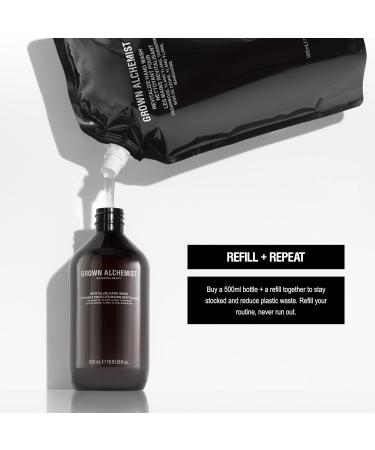 Grown Alchemist Revitalize Hand Wash Refill Natural Liquid Hand Soap with Ylang Ylang Tangerine & Cedarwood Gentle Hydrating Kitchen & Bathroom Soap Botanical Cleanser for Sensitive Skin 1L 1L Refill - Buy Online on GoSupps.com