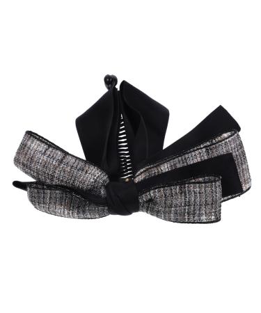 Beaupretty Hair Jewels for Women Ponytail Hair Clamp Hair Accessories for Women Thick Hair Decorative Hair Combs Hair Accessory for Women Banana Hair Clip Bracket Plastic Curls 13x11.5x2cm As Shown1