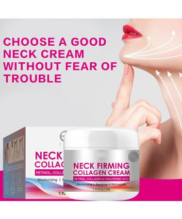 Neck and D collet Firming Cream with Peptides and Retinol 50 mL - Anti-Wrinkle Neck for Women Anti Aging Neck Cream - Neck Sagging Cream (1PC) - Buy Online on GoSupps.com