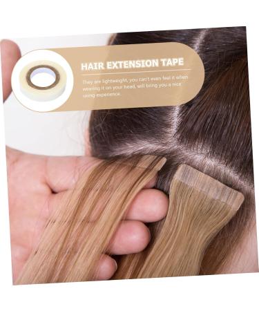 Angoily 2 Rolls Wig Film Women Wig Tape Clear Duct Tape Hair Extension Wig Tape Lace Tape for Wigs Hat Wigs for Women Lacefront Wigs Lace Wigs Ladies Wigs White Miss Front Lace Glue Paper - Buy Online on GoSupps.com