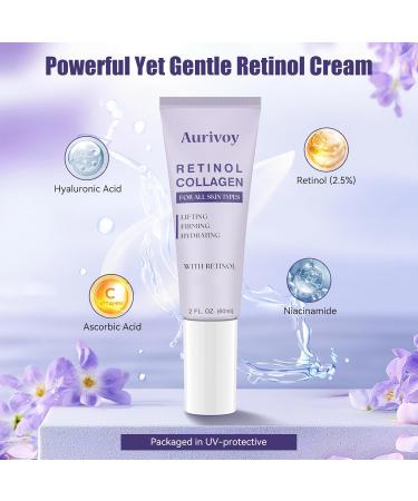 Retinol Collagen Instant Face Lift Cream for Face Neck Firming Tightening Anti Aging Wrinkle Repair Serum for Neck & D collet Hyaluronic Acid Moisturizer for Women & Man 2.0 FLoz 2 Fl Oz (Pack of 1) - Buy Online on GoSupps.com