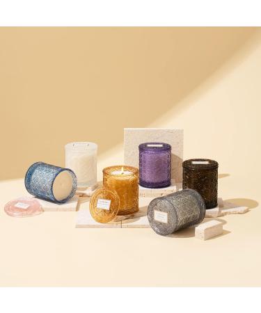 La Jolie Muse Vanilla Cake Scented Candle 8 oz - 55 Hour Burn Time - Luxury Natural Soy Wax Candle for Home - Buy Online on GoSupps.com