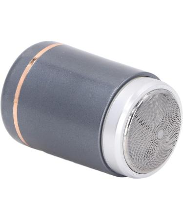 Electric Beard Cutter ABS Aluminum Alloy LED Indicator Mini Beard Trimmer 3W Rechargeable Pocket Size 6000RPM Portable for Travel (Black Gray) - Buy Online on GoSupps.com